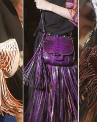 DIY: fringed bag