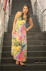 Fashion Staple Summer Maxi Dress Print Colors 