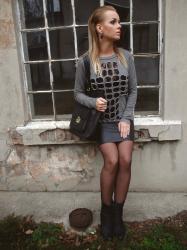 jumper with crucifix