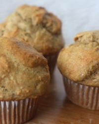 Healthier Banana Muffins - Another Breakfast Shortcut