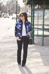 Floral Bomber