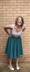 Amanda vs Vogue 8849 and Circle Skirt Amanda vs Vogue 8849 and Circle Skirt