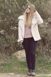 BEIGE WOOL COAT