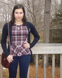 {outfit} Topped in Tartan