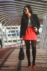 RED LIPS AND STRIPES