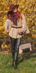 DIY Beige Cape