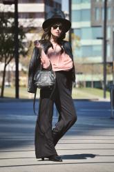 Candy Pink and Palazzo Pants