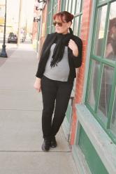 Mission #30, Day 4--Menswear--Jeans and Blazer