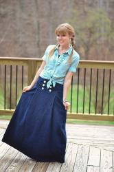 1 Button-Down | 3 Days | 3 Ways ~ Day 1