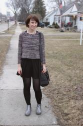 Springtime Sweater Girl