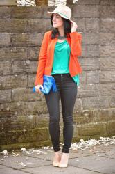 Orange Blazer 