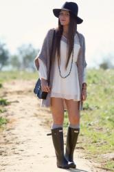 BOHO WHITE DRESS