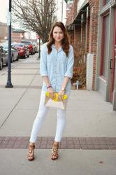 April Remix: White Jeans {1}