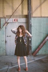 BACK TO BASICS // black dress two