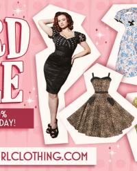 There's a Pinup Girl Clothing Yard Sale... ONLINE TODAY!