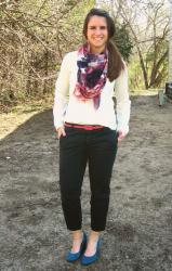 floral week :: floral scarf