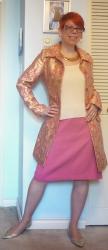 India Gold, Pink and Brocade - and My Huge Wardrobe