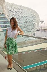 Hotel Yas Viceroy Abu Dhabi y Carolina Herrera look