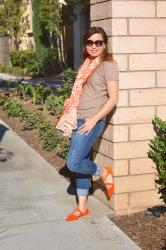 Orange Scarf