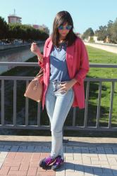Blue & Pink