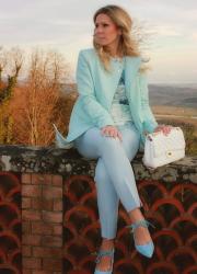 Baby powderblue  from head to toe in ZARA