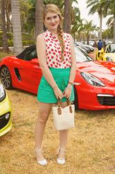 {Outfit}: Cute look for the Porsche Elegance Event