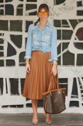 Pleated Skirt