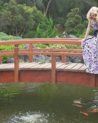1930s Dress at the Japanese Gardens