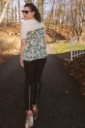 {outfit} Floral and Lace