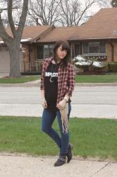 Outfit: Grunge, Meet Boho. Boho, Grunge. (Day to Night) 