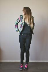 Nike & Floral Jacket  