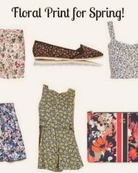 Spring Trend: Floral Print