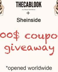 THECABLOOK + SHEINSIDE 100$ COUPON GIVEAWAY!