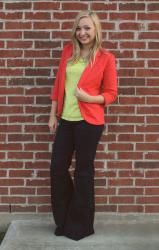 many days, many ways link up: coral blazer 10 ways