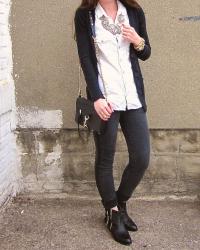 Chambray + Black