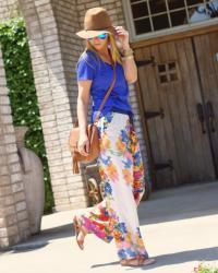 Wide Leg Floral