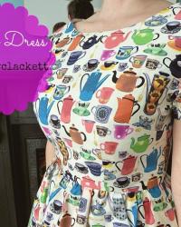 #sewdollyclackett Time for Tea Dress 