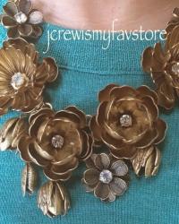 J. Crew Wildflower Necklace 