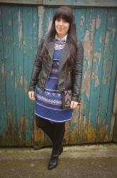 Frock Swap UK :: Rachel's Aztec Dress mixed with a Statement Necklace