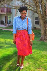 The Punchiest Skirt, (Special Guests), & a J Crew Giftcard Giveaway!