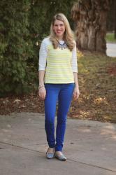 Twofer Tuesday: Striped Flats