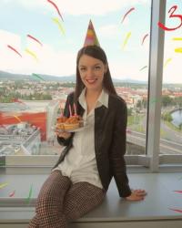 Happy Birthday Mademoiselle IVA - 3 years with blog