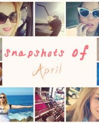 Snapshots of the month: April