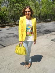 Yellow Blazer