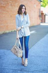 Draped Cardigan