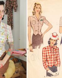 Tasha at By Gum, By Golly shares her passion for stitching vintage!