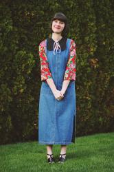 Expectations in Denim Pinafores
