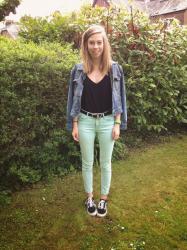 Pastel Jeans and Vans