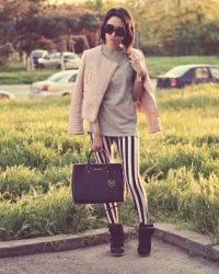 Striped Leggings