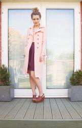 CANDY - THE PINK TRENCH COAT